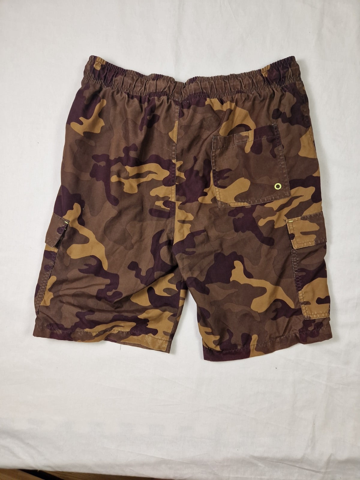 Cedarwood Mens Swim Shorts Brown Camouflage W32 UK M