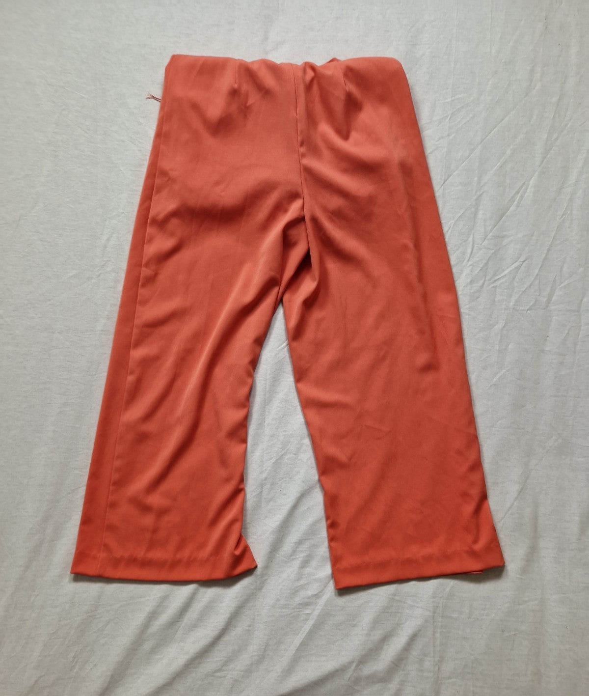 Warehouse Womens Orange Jumpsuit Polyester UK 8 L22 Preloved
