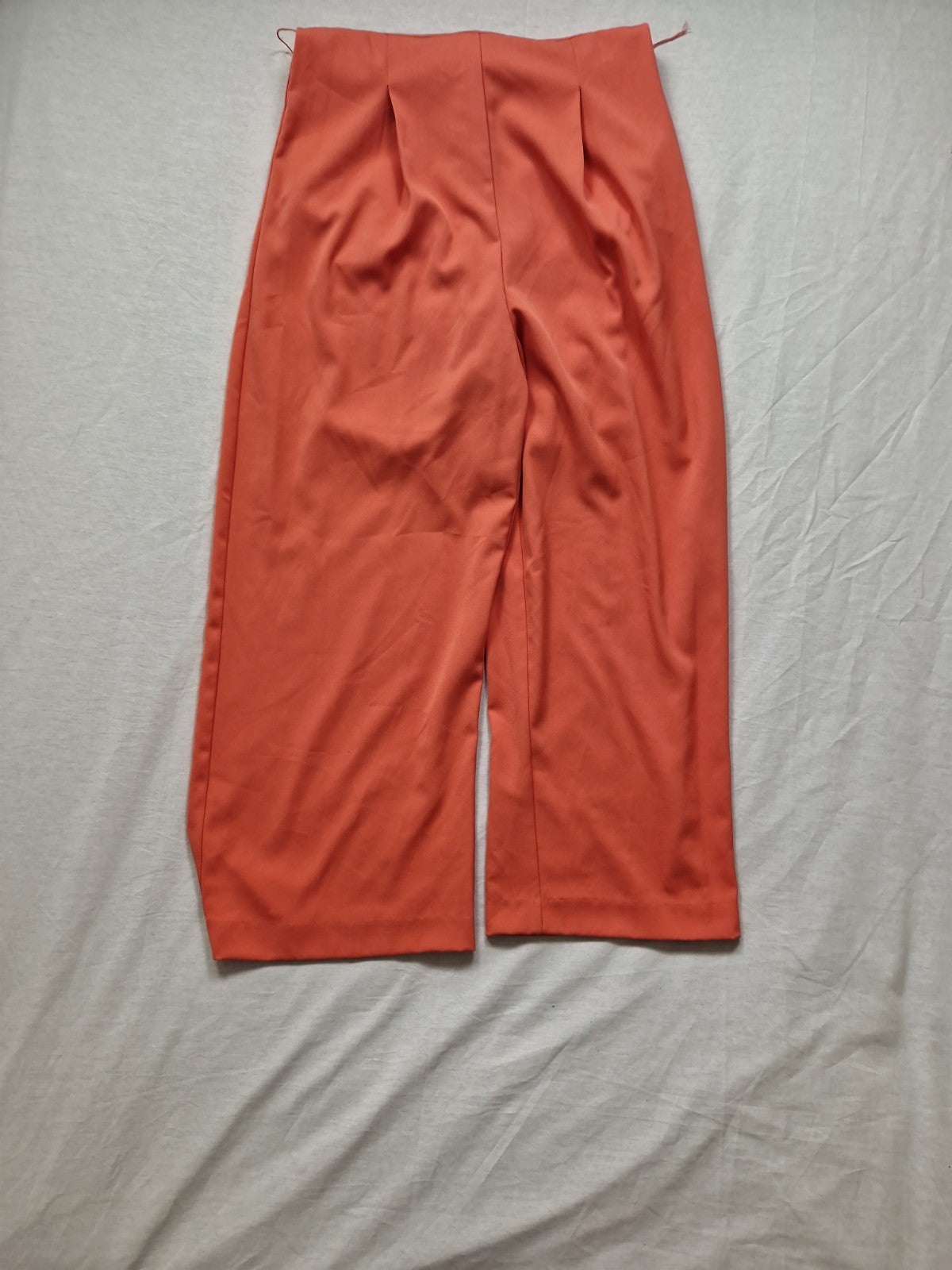 Warehouse Womens Orange Jumpsuit Polyester UK 8 L22 Preloved