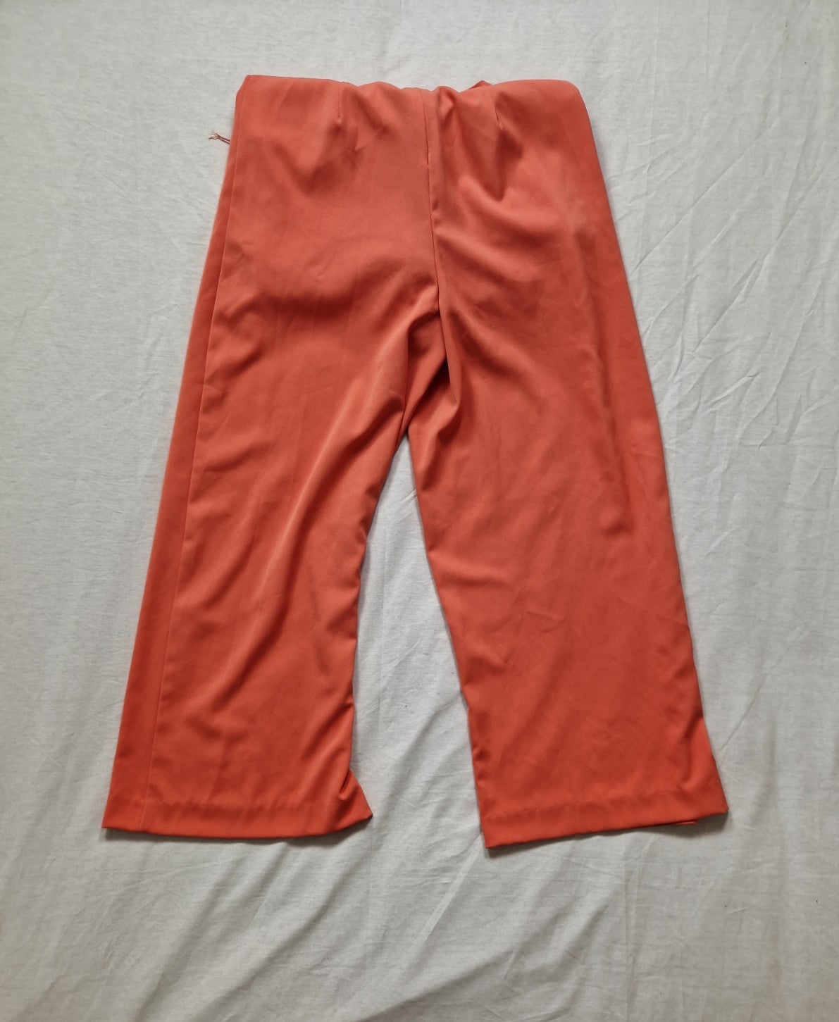 Warehouse Womens Orange Jumpsuit Polyester UK 8 L22 Preloved