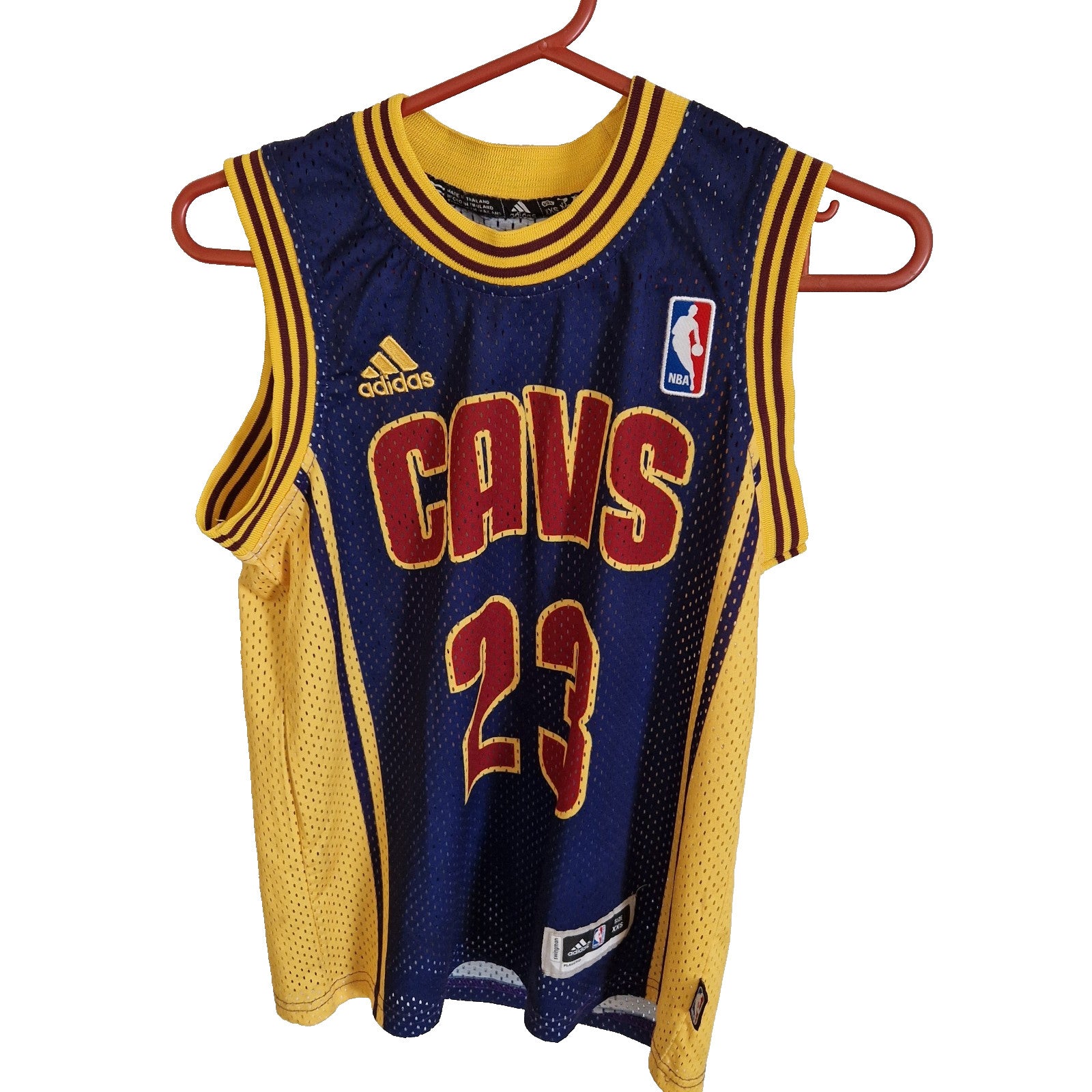 Adidas Kids NBA Basketball Jersey LeBron James #23 Cleveland Cavaliers Red XXS